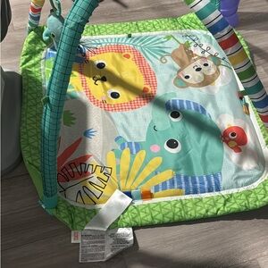 Colorful Baby Play Mat with Animal Prints